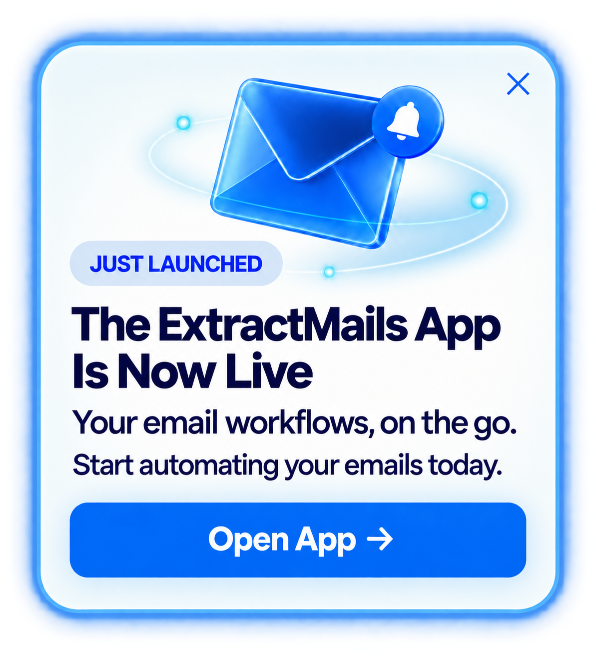 The ExtractMails App Is Now Live - Open App