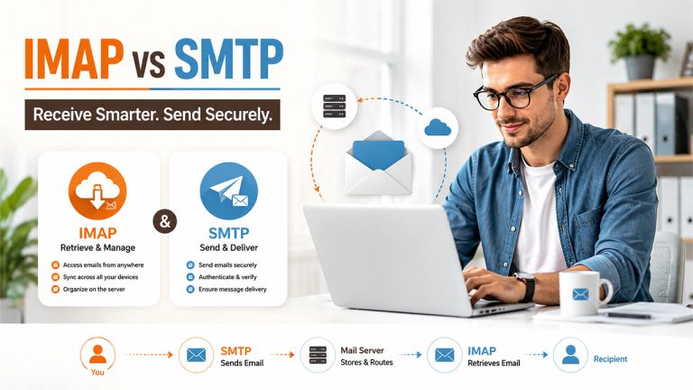 Difference between IMAP and SMTP