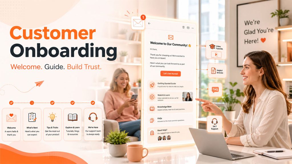 Simple Welcome Email Templates That Explains Onboarding Sequence