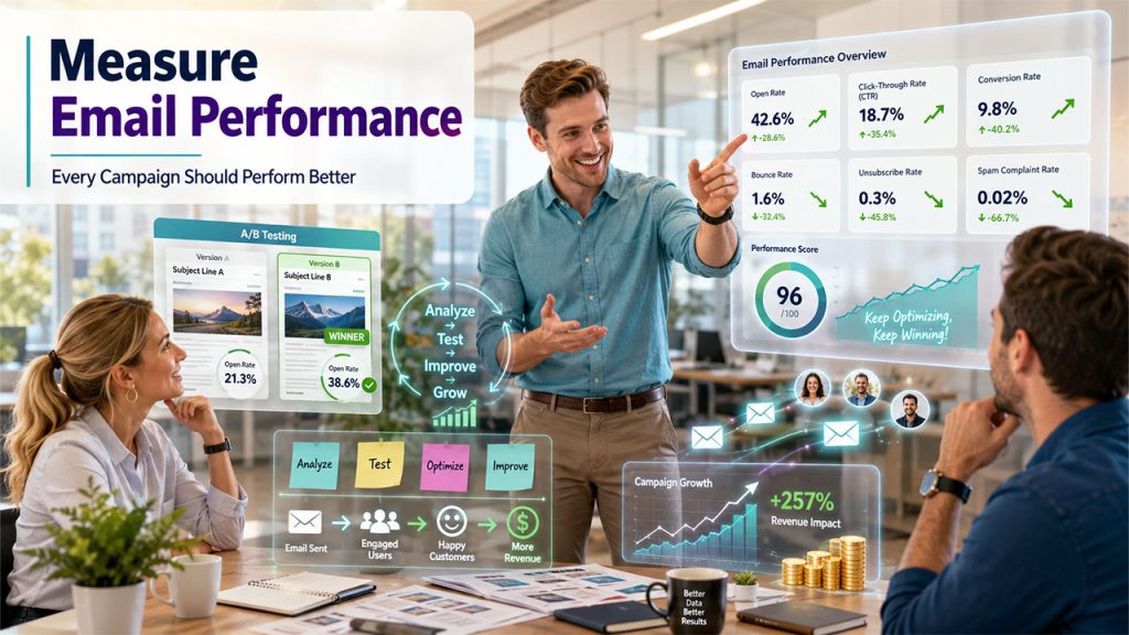 Measure Email Performance and Continuously Optimize