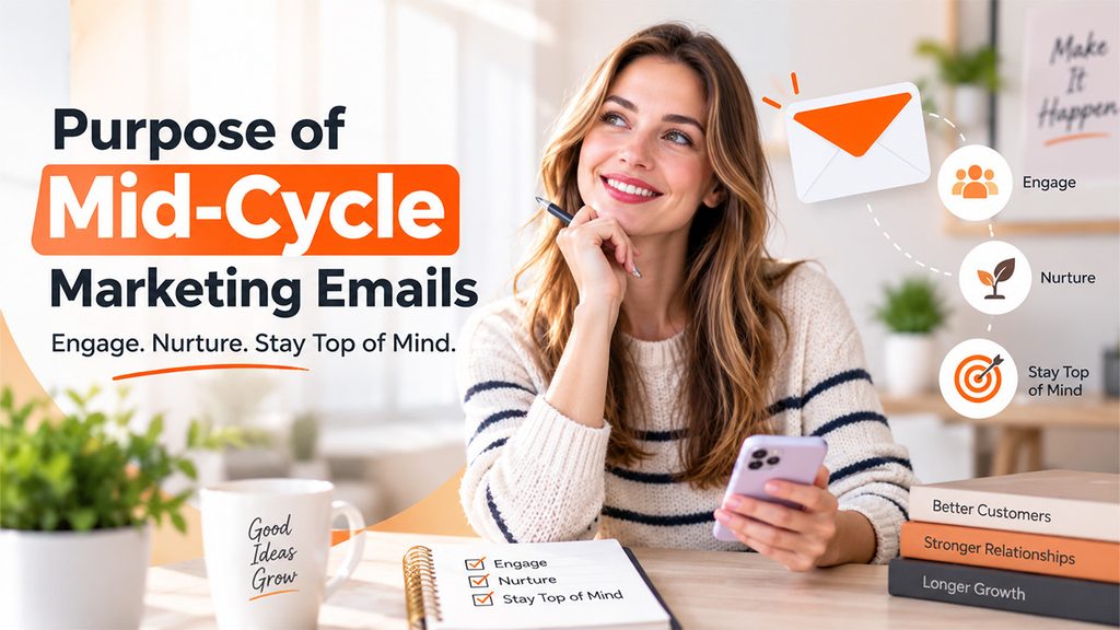 Purpose of Mid-Cycle Marketing Emails