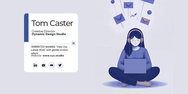 Animated Email Signature