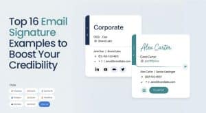 Email Signature Examples
