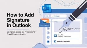 How to Add Signature in Outlook