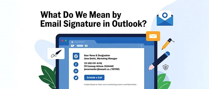 What Do We Mean by Email Signature in Outlook
