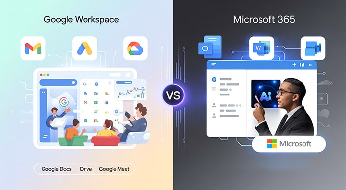 Google Workspace vs Microsoft 365