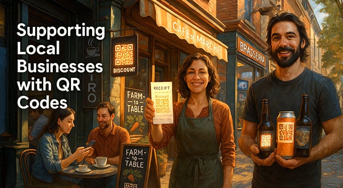 Supporting Local Businesses with QR Codes 
