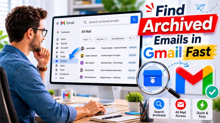 How to Find Archived Emails in Gmail