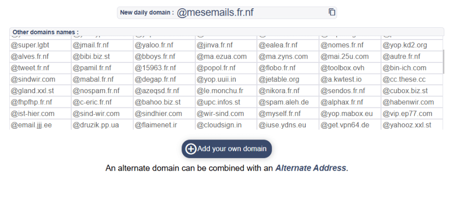 Add Your Own Domain