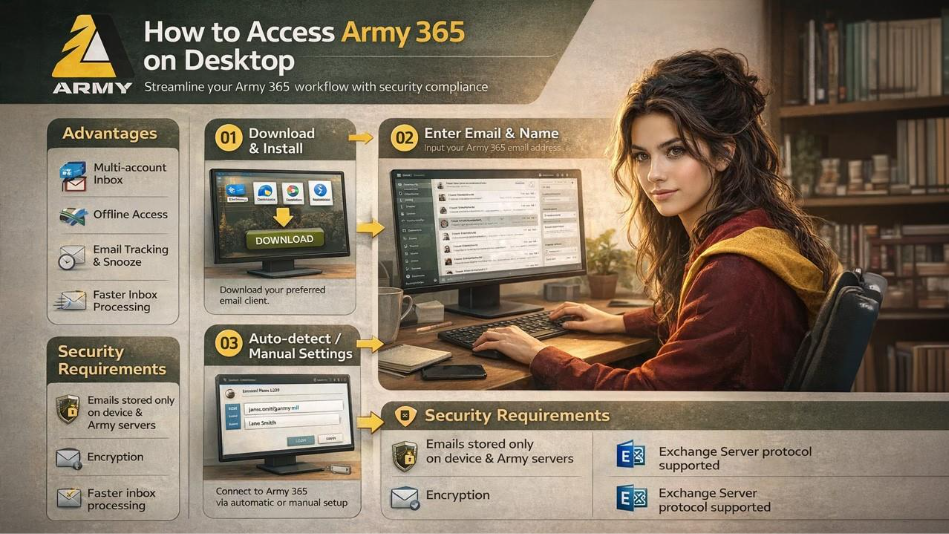 How to Access Army 365 on a Desktop