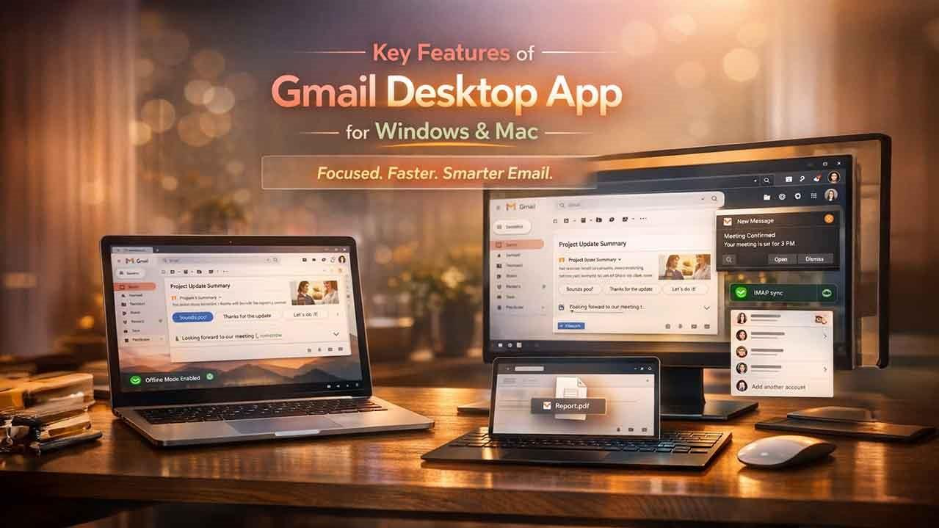 Key Features of Gmail Desktop App