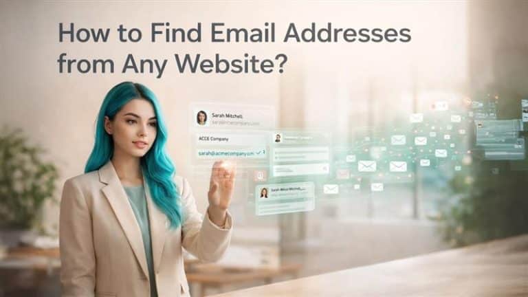 Find Email Addresses from Any Website