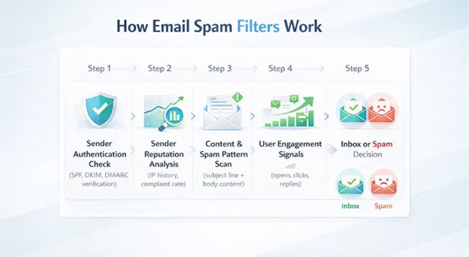 how email spam filters work