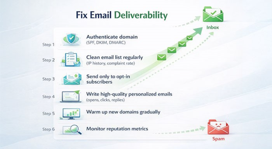 Fix Email Deliverability