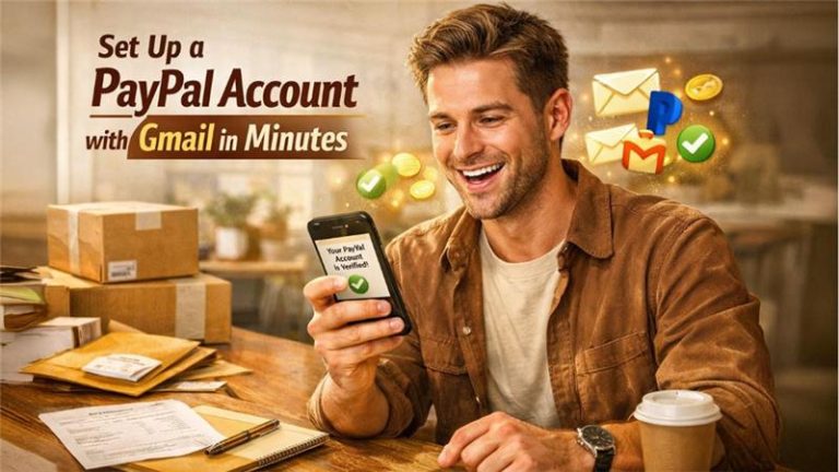 Set Up a PayPal Account with Gmail