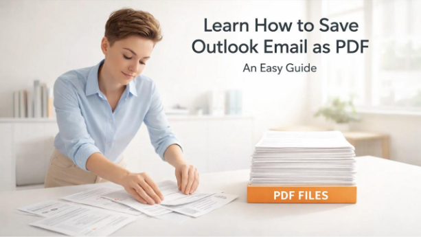 How to Save Outlook Email as PDF
