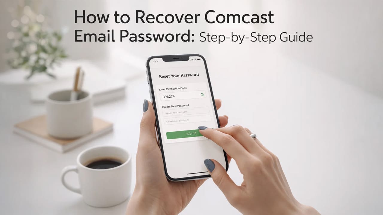Recover Comcast Email Password
