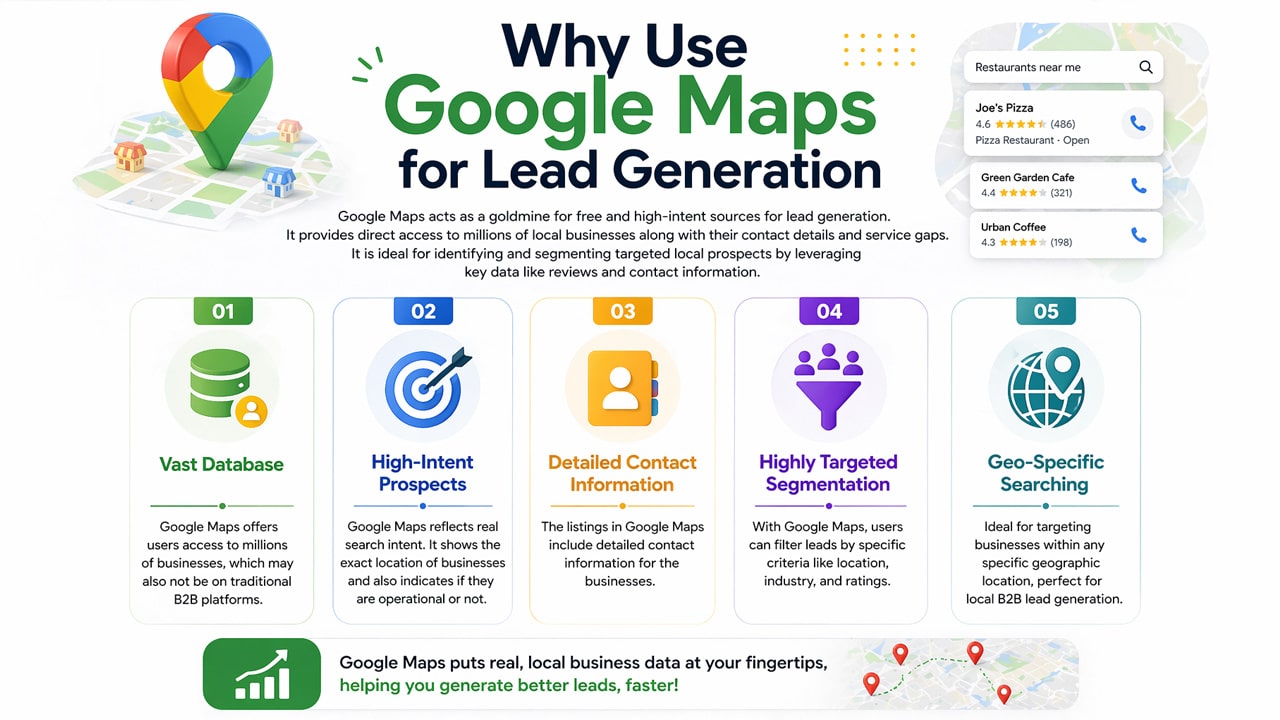 How to Use a Google Maps Scraper for Lead Generation