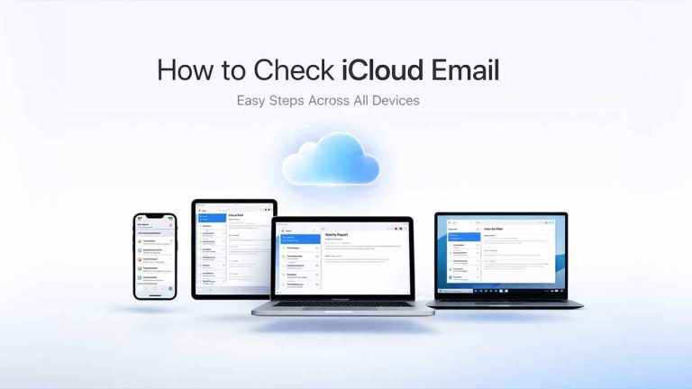 How to Check iCloud Email