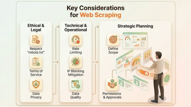 Key Considerations for Web Scraping