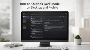 outlook dark mode