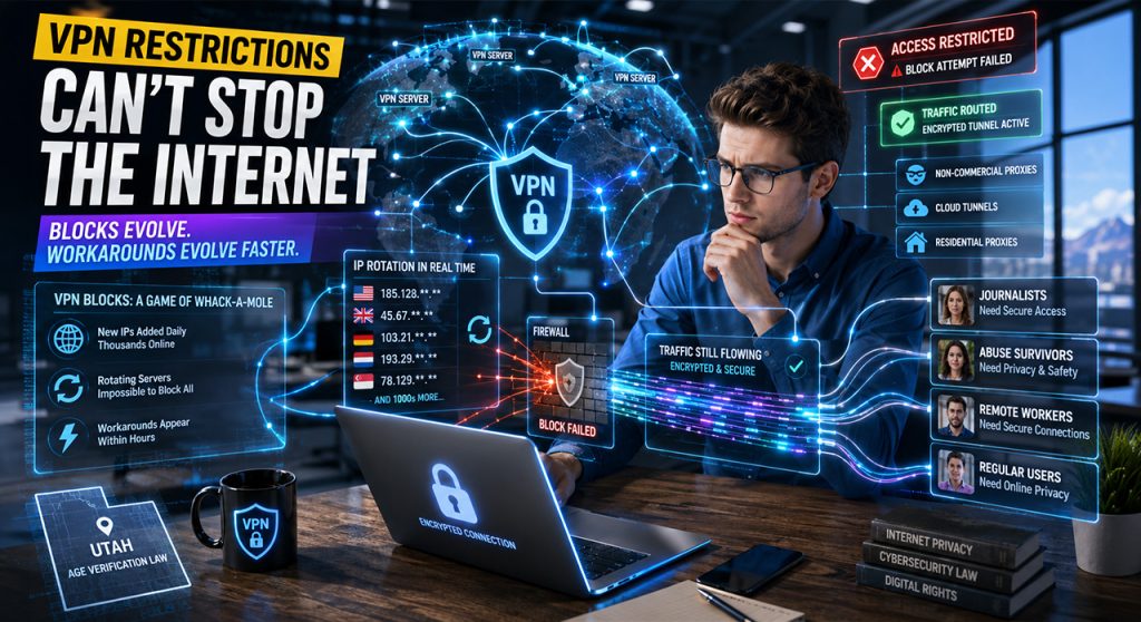 How VPN Restrictions in Utah Work