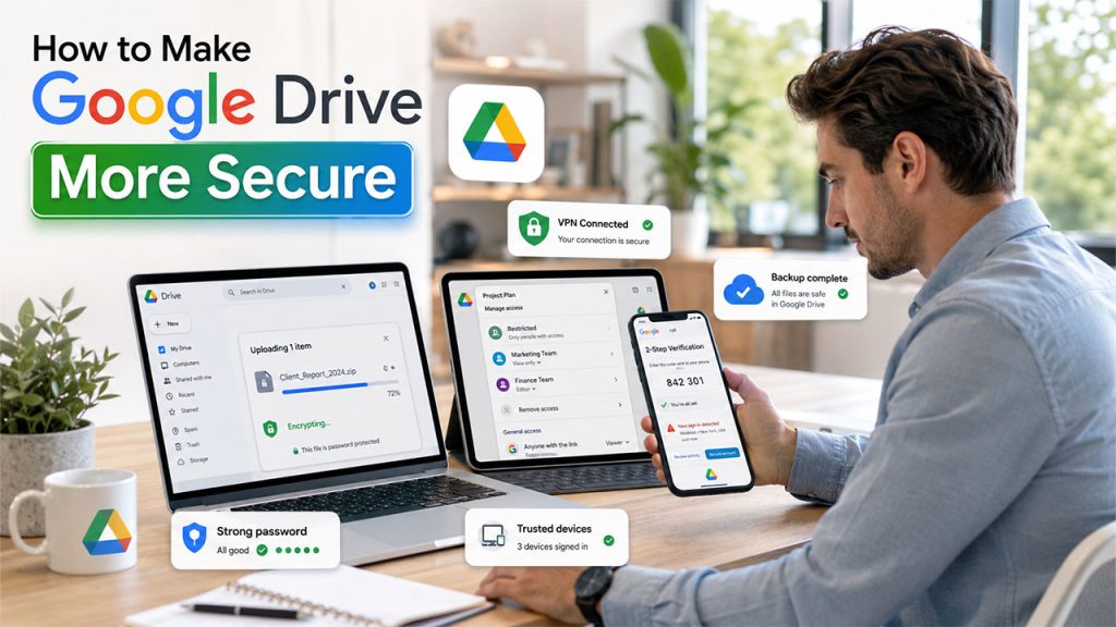 How to Make Google Drive More Secure