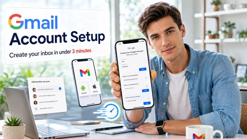 How to Open a Gmail Account on Mobile