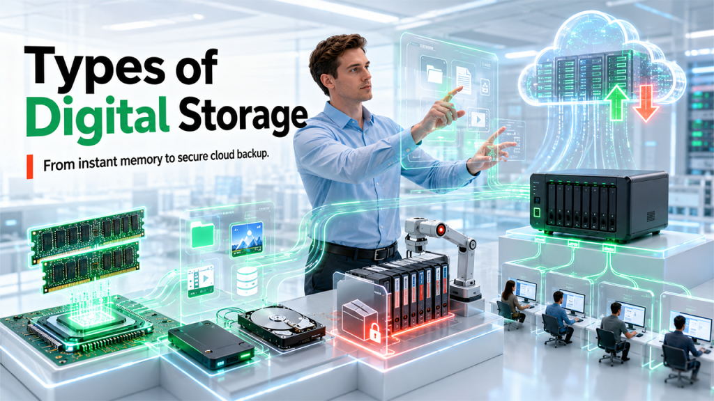 Types of Digital Storage System
