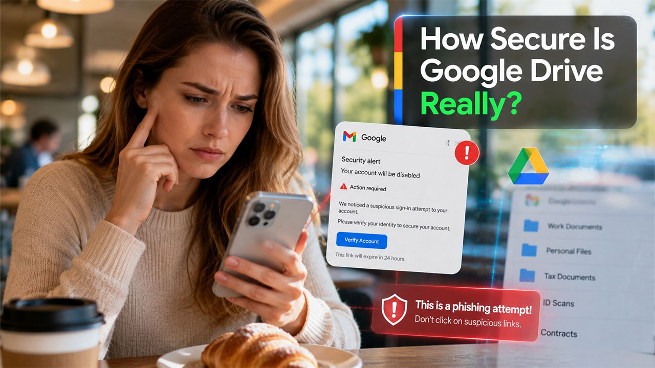 how secure is Google Drive
