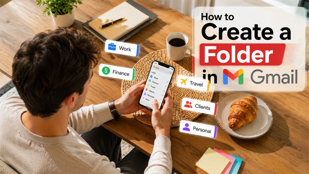 How to Create a Folder in Gmail on Desktop and Mobile (Step-by-Step)