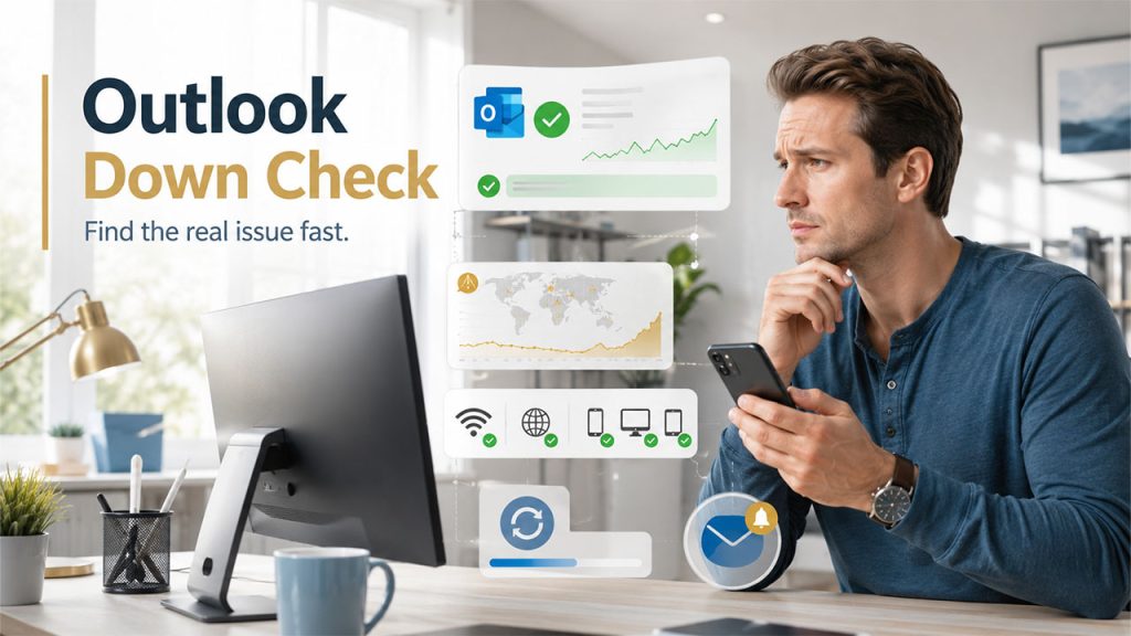How To Check if Outlook is Actually Down