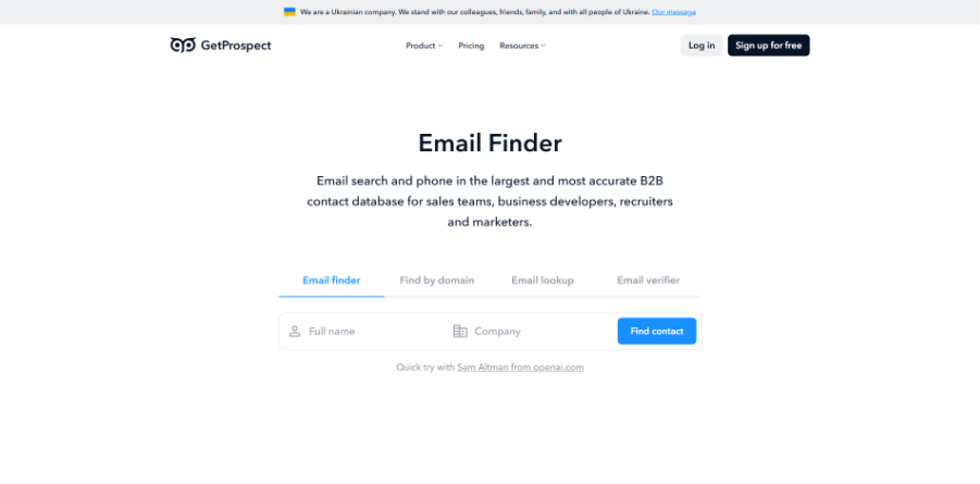 GetProspect