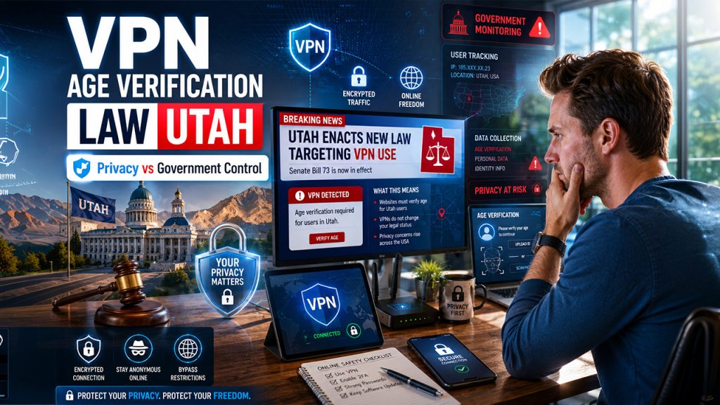 VPN Age Verification Law Utah Explained Simply 