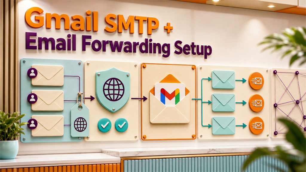 Method B How to Use Gmail with Free Email Forwarding And SMTP