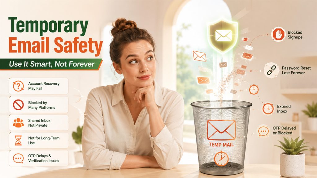 Risks and Safety of Temporary Emails