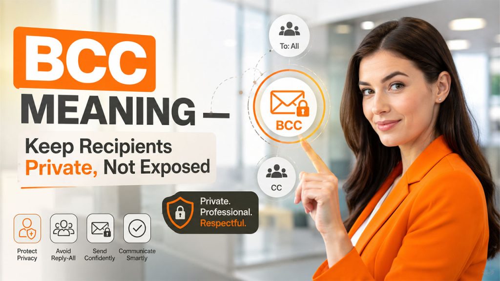 BCC Meaning in Email: What It Is and How to Use It