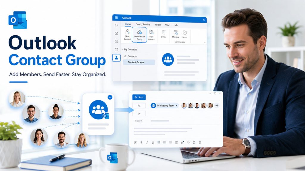 How to Create a Group Email in Outlook on Desktop