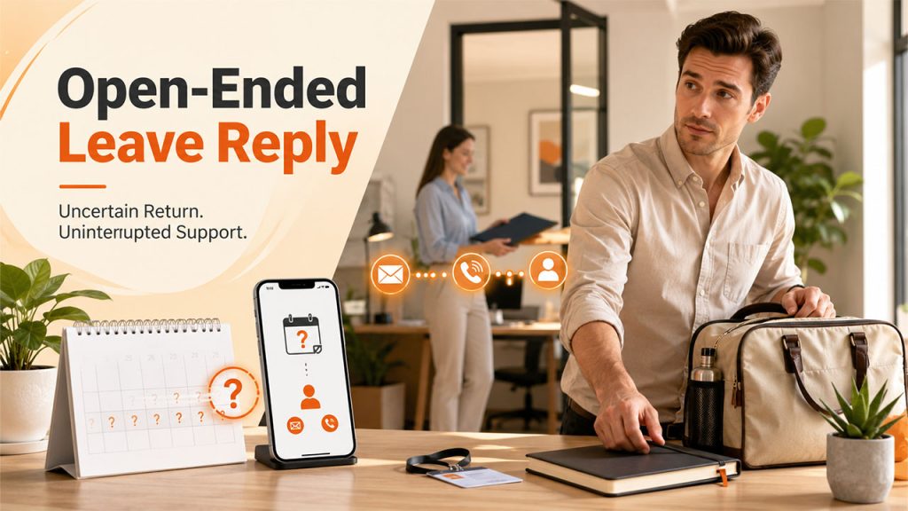 Out of Office Email Template for Indefinite Leave