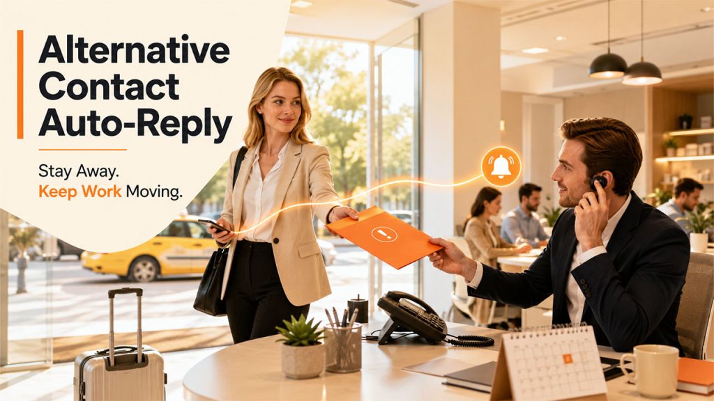 Out of Office Email Template for Providing Alternative Contacts