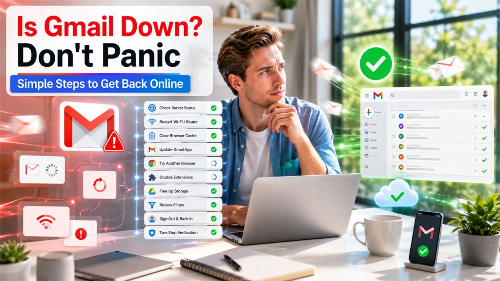 Simple Fixes for Downtime and Gmail Errors