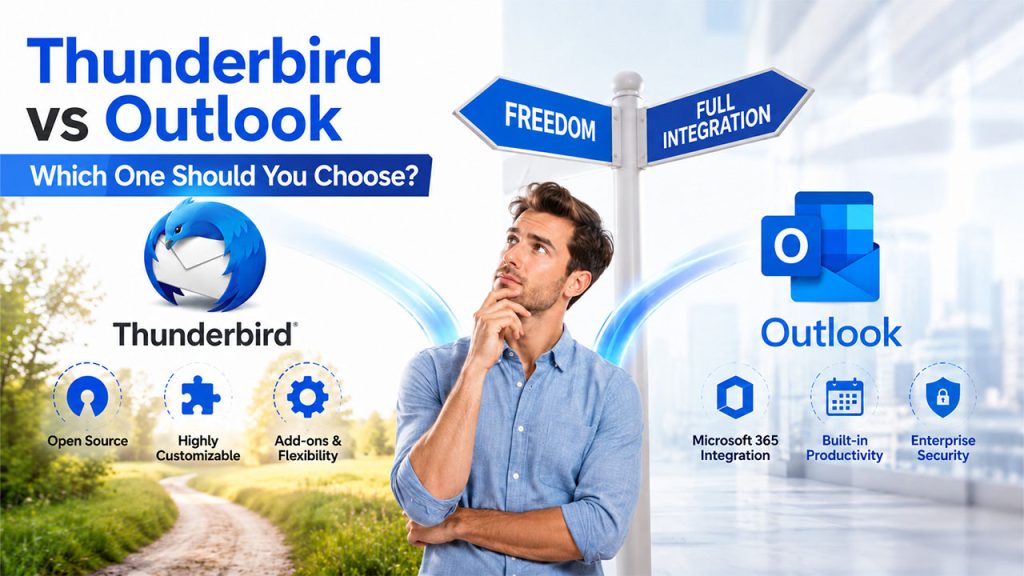 Thunderbird vs Outlook: Which One Should You Choose
