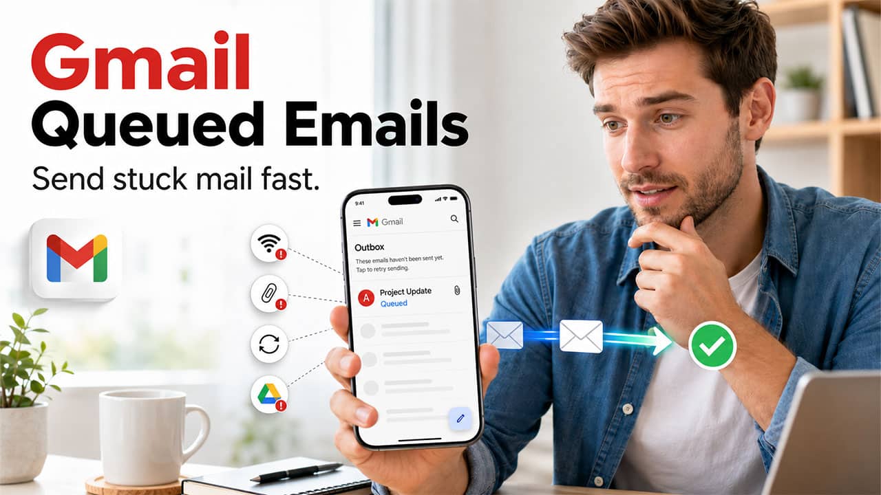 Queued in Gmail