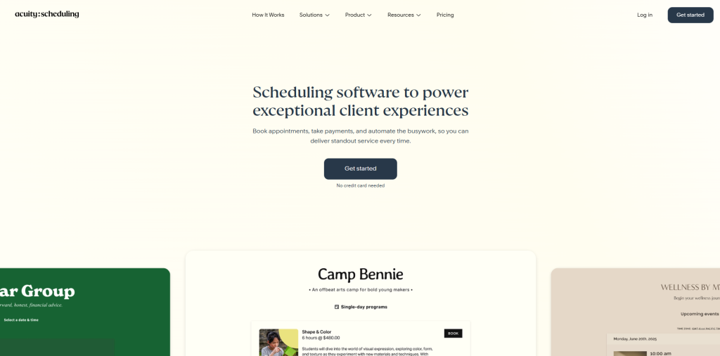 Acuity Scheduling