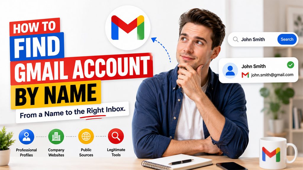 How to Find Gmail Account by Name