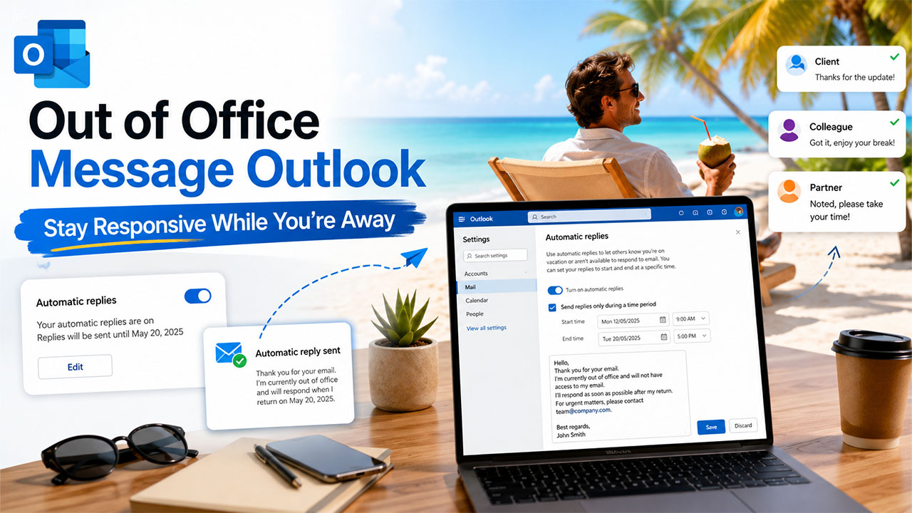 Out of Office Message in Outlook