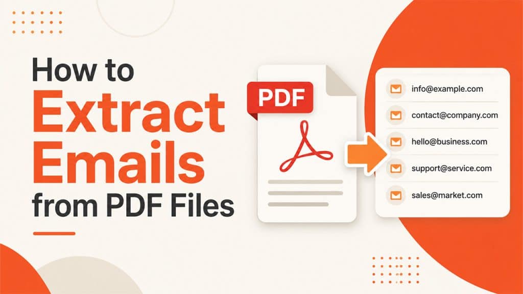 Step-by-Step: How to Extract Emails from PDF Files