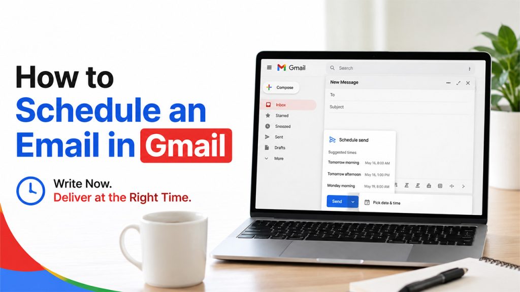 How to Schedule an Email in Gmail on Desktop and Mobile