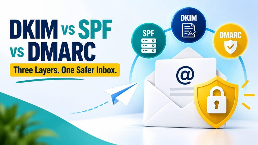 DKIM vs SPF vs DMARC
