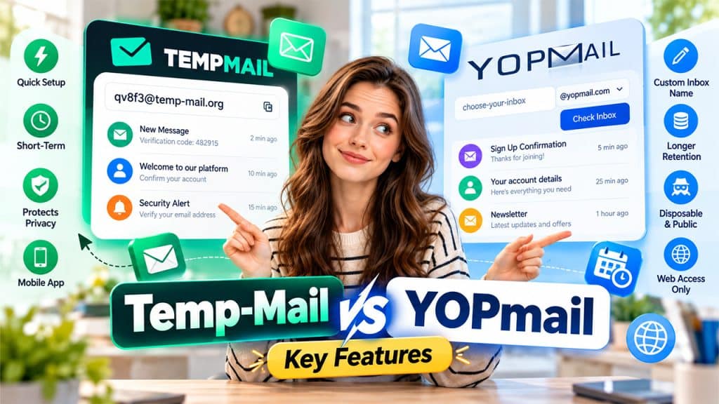 temp-mail vs yopmail